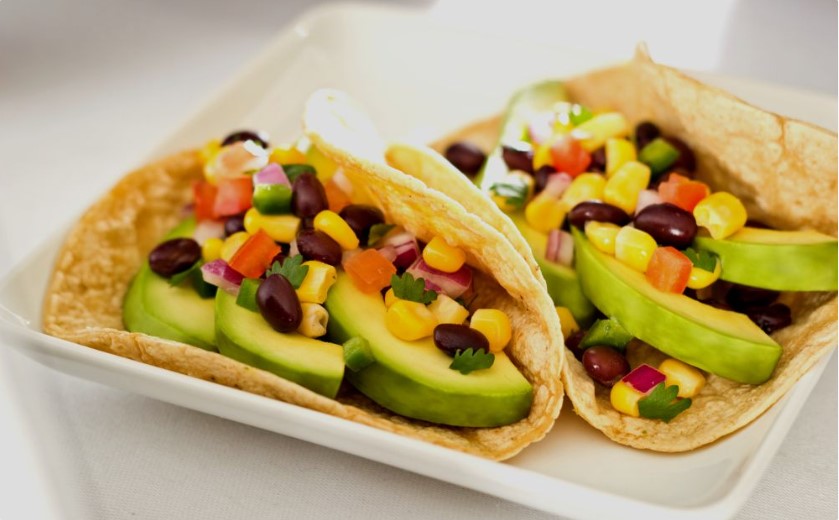  Avocado and Black Bean Tacos